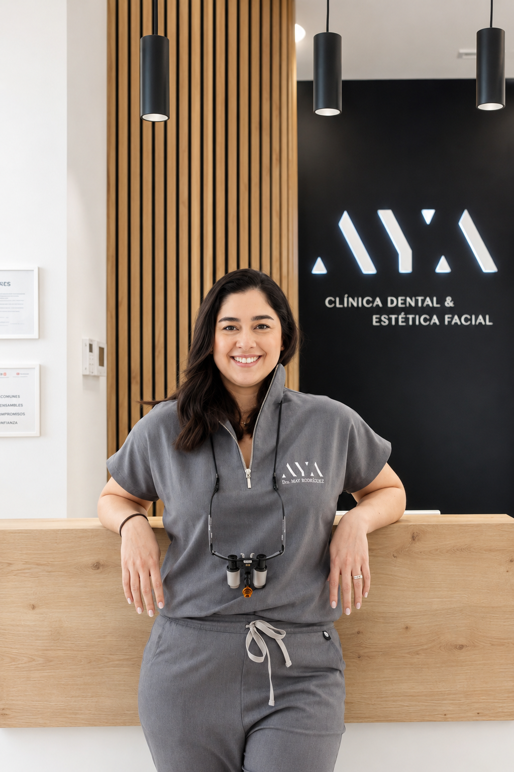Dra. May Rodríguez en Clínica AYA